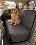 Brand editorial illustration for Rear-Seat Cover; not a photograph of the exact supplier item